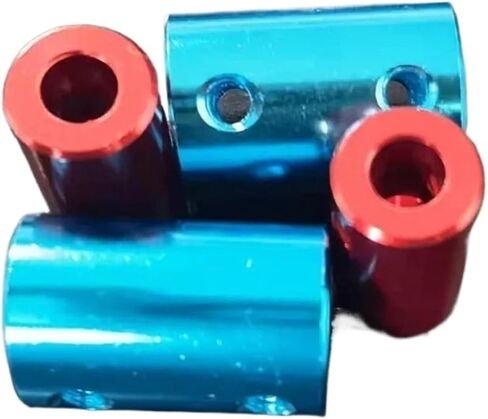 1pc Aluminum Coupling Bore 2mm 3mm 4mm 5mm 6mm 8mm 10mm Blue Shaft Coupler Screw for Stepper Motor 3D Printers Parts(6x10mm) in Kuwait