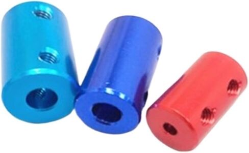 1pc Aluminum Coupling Bore 2mm 3mm 4mm 5mm 6mm 8mm 10mm Blue Shaft Coupler Screw for Stepper Motor 3D Printers Parts(6x10mm) in Kuwait