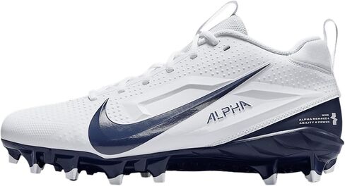 Nike Alpha Menace 4 Varsity مصبوب كرة القدم SZ 11 White | أسود in Kuwait