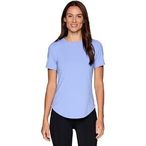 Avalanche Short Sleeve Sun Shirt with Zipper Pocket for Women, Lightweight Quick Dry Mesh T-Shirt with UPF 50+ Protection
