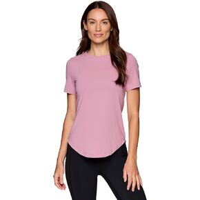 Avalanche Short Sleeve Sun Shirt with Zipper Pocket for Women, Lightweight Quick Dry Mesh T-Shirt with UPF 50+ Protection
