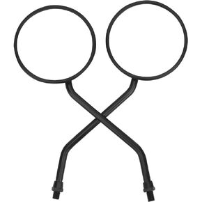 XuLong Rearview Mirrors Side Mirrors Compatible with Honda CB125S 1976 1978-1981/CB450 CB750 CL125 CL450 MB5 CT110 1980/CT125 1977/CT70 1976-1979 CT90 1976-1979/MT125 1976 MT250 1976/MT50S 1990