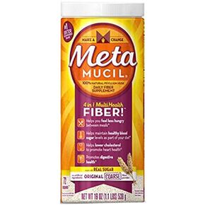 Metamucil Coarse Original Texture Unflavored Fiber 19 ounces