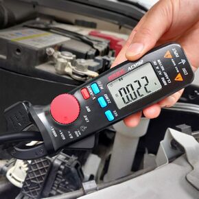 Bside ACM91 1mA Clamp Meter DC/AC Current RMS True RMS Auto-Range 6000 Counts Multimeter Live Check V-Alert درجة الحرارة السعة اختبار التردد مع مشبك خلفي