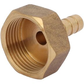 uxcell 3/4BSP Female Thread 8mm Hose Barb Tubing Fitting Coupler Connector Adapter