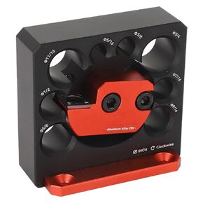 Dowel Maker Jig Kit Imperial 5/16 3/8 7/16 1/2 9/16 5/8 11/16 3/4in Adjustable 8 Holes Carbide Inserts Dowel Maker Jig Tool