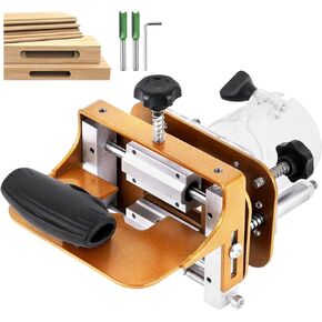 Mortising Jig 2 in 1 Invisible Fastener Slotting Bracket Woodworking Router Base Punch Locator Multifunctional Woodworking Slotting Tool in Saudi Arabia