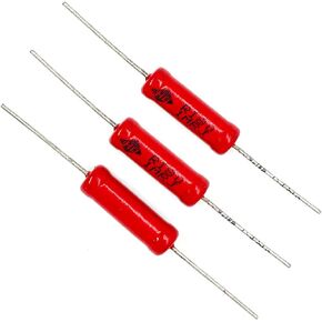 3PCS 2Watts Power Rating 1M Ohm High Voltage Glass Glaze Film Resistor 2W 10KV Use for Marx-Generator/Voltage Doubler Rectifier