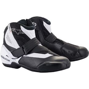 Alpinestars SMX-1 R V2 Vented Boot (Black/White, numeric_7)