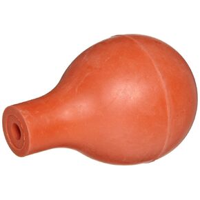 Heathrow Scientific HS20630D HD20630D Bulb, 2-1/8" Outside Diameter x 3-1/4" Length, Rubber, For Large Pipette and Syringe