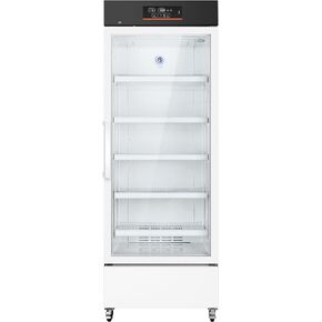 ثلاجة صيدلية طبية KoolMore KM-PHR-45C مقاس 4.5 قدم مكعب مع بطارية احتياطية للطوارئ ومنبه باللون الأبيض، مدرج في قائمة UL