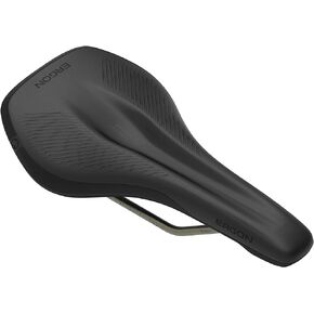 Ergon SR Allroad Core Pro Men's Bike Saddle, Ergonomic Comfort, Road/Gravel/Allroad, Lightweight & Innovation, (1) Saddle, Stealth Black S/M or M/L