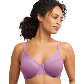 Bali womens One Smooth U Ultra Light Bra, Underwire T-Shirt Bra, Convertible Straps, DF3439