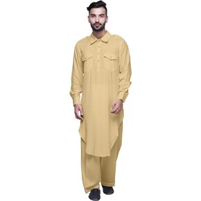 Mens Kurta Pathani Pajama for Party Casual Kurta Pyjama for Boys