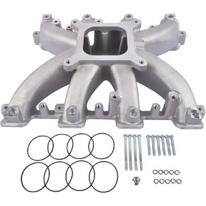 Engine Single Plane Mid-Rise EFI Intake Manifold Replacement# 300-136 Fit GM LS3 L92 Chevy Camaro Tahoe, 2007-2008 Escalade GMC Yukon