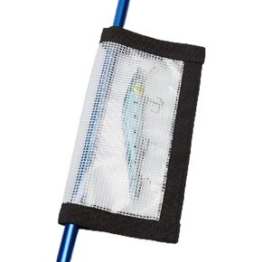Fishing Lure Wraps 4 or 10 Packs Durable Clear PVC Lure Covers Keeps Fishing Safe,Saltwater Resistant Fishing Gear, Fishing Hook Covers Bait Storage