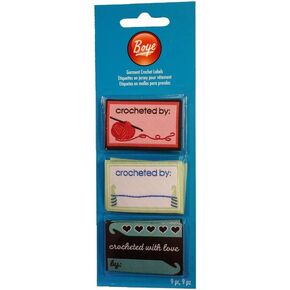 Boye 3401009001M Crochet Project Labels