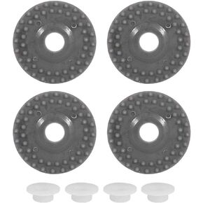 HEEPDD Knitting Machine Rubber Wheel, Metal Knitting Machine Accessory with 4 Ring for Silver Reed SK840 SK830 SK580 SK280 SK270