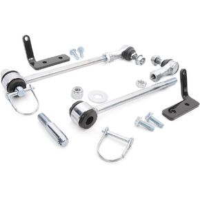 Rough Country Front Sway Bar Quick Disconnects for 07-18 Jeep JK | 2.5" - 1029
