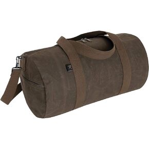 Rothco 19335 Waxed Canvas Shoulder Duffle Bag - 19 Inch Color : Brown