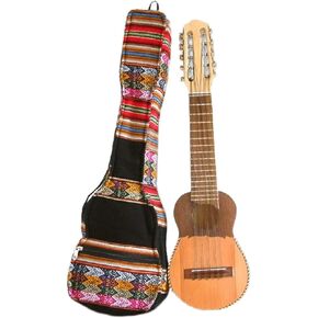 NOVICA Inca Sun Wood Charango Guitar
