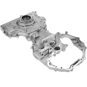 A-Premium Engine Oil Pump Cover [DOHC, 4Cyl 2.5L] Compatible with Nissan Rogue 2008-2013, Rogue Select 2014-2015, Sentra 2007-2012 - Replace for # 13500ET80C, 13500-ET80C, 13500 ET80C