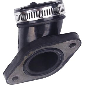 New Carburetor Mount Intake Manifold Boot Compatible With Suzuki ATV KING QUAD 300 LT-F4WDX 4X4 1991-1997 Replace 13101-19B50