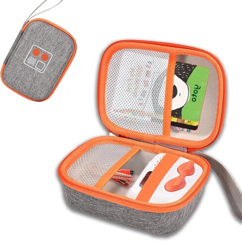 حافظة متوافقة مع مشغل الصوت والموسيقى Yoto Mini Kids، حامل تخزين للسفر لمكبرات الصوت للأطفال وراديو بطاقات الكتب الصوتية، حقيبة حمل صلبة لملحقات Yoto Mini in Kuwait