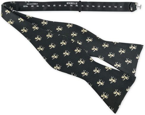 مجموعة ربطة عنق من قماش الجاكار بنمط الفروسية للرجال من KOOELLE، ربطة عنق ذاتية لركوب الخيل in Kuwait