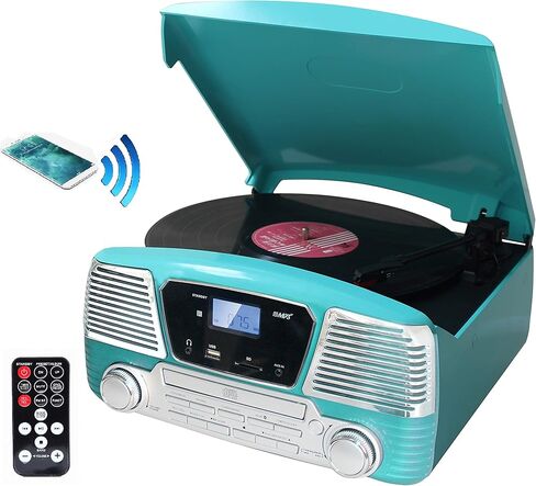 TechPlay ODC35BT TR مع بلوتوث، مشغل أقراص MP3 قابل للبرمجة بثلاث سرعات، USB/SD، راديو وجهاز تحكم عن بعد in Kuwait