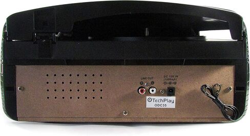 TechPlay ODC35BT TR مع بلوتوث، مشغل أقراص MP3 قابل للبرمجة بثلاث سرعات، USB/SD، راديو وجهاز تحكم عن بعد in Kuwait