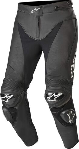 Alpinestars Track V2 Leather Pants (50) (BLACK) in Saudi Arabia