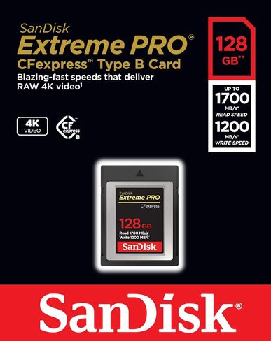 SanDisk 512GB Extreme PRO CFexpress Card Type B - SDCFE-512G-GN4IN in Kuwait
