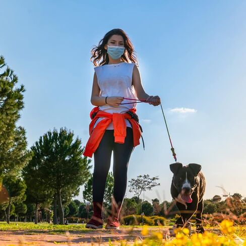 مجموعة أقنعة الوجه MAGICARE (2000) - أقنعة الوجه للإجراءات الطبية من المستوى 2 ASTM - قناع وجه كبير يمكن التخلص منه من 3 طبقات - 40 صندوقًا (2000 قطعة) in Kuwait