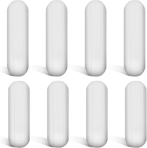 مجموعة قضيب التحريك المغناطيسي من PTFE، لون أبيض، شريط المختبر، شريط لوحة التحريك، مغناطيس لوحة التحريك (35 مم/ 1.37 بوصة، 16) in Kuwait
