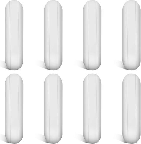 مجموعة قضيب التحريك المغناطيسي من PTFE، لون أبيض، شريط المختبر، شريط لوحة التحريك، مغناطيس لوحة التحريك (35 مم/ 1.37 بوصة، 16) in Kuwait