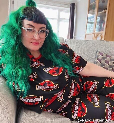 TruffleShuffle Jurassic Park All Over Print Pajamas| Unisex Jurassic Park Lounge-pants and T-Shirt PJs Set | Cosy Pajamas in Saudi Arabia