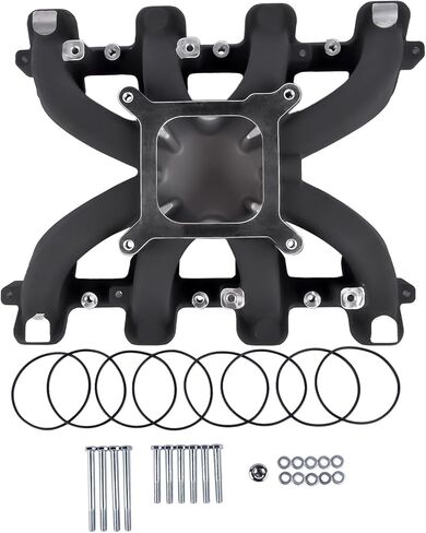 طائرة واحدة الكربوهيدرات مشعب السحب الأسود لاستبدال LS1 LS2 LS6 V8 5.7L 350 2500-7000 300-132 in Kuwait