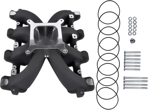 طائرة واحدة الكربوهيدرات مشعب السحب الأسود لاستبدال LS1 LS2 LS6 V8 5.7L 350 2500-7000 300-132 in Kuwait