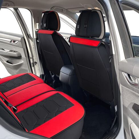 OASIS AUTO Mazda CX5 Accessories Seat Covers 2012-2025 Custom Fit Leather Cover Protector Cushion for CX-5 (Full Set, Black) in Saudi Arabia