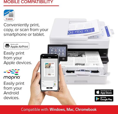 Canon imageCLASS MF462dw All in One Wireless Monochrome Laser Printer, Print, Scan, Copy & Fax, Duplex Printing for Home or Office use in Saudi Arabia
