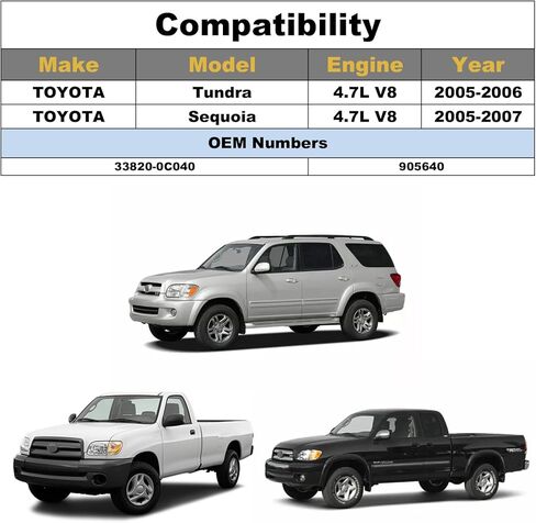 كابل ناقل الحركة الأوتوماتيكي متوافق مع Toyota Tundra Limited SR5 4.7L V8 2005 2006، سيكويا 2005 2006 2007، استبدال كابل Shift Select# 33820-0C040 338200C040 905640 905-640 in Kuwait