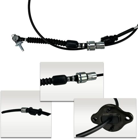 كابل ناقل الحركة الأوتوماتيكي متوافق مع Toyota Tundra Limited SR5 4.7L V8 2005 2006، سيكويا 2005 2006 2007، استبدال كابل Shift Select# 33820-0C040 338200C040 905640 905-640 in Kuwait