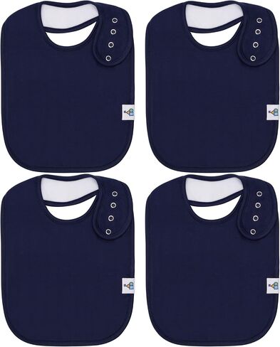 Organic Cotton Drool Bibs | Soft and Absorbent | Baby Infant Boys and Girls | Teething, Drooling in Saudi Arabia