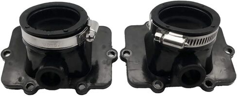 2 حزمة جديدة من المطاط المكربن ​​Carb مدخل المنوع التمهيد Carb لـ Ski-Doo Formula 600 Grand Touring 500 Legend 600 MXZ 500 Summit Sport Snowmobile in Kuwait