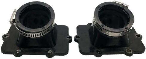 2 حزمة جديدة من المطاط المكربن ​​Carb مدخل المنوع التمهيد Carb لـ Ski-Doo Formula 600 Grand Touring 500 Legend 600 MXZ 500 Summit Sport Snowmobile in Kuwait