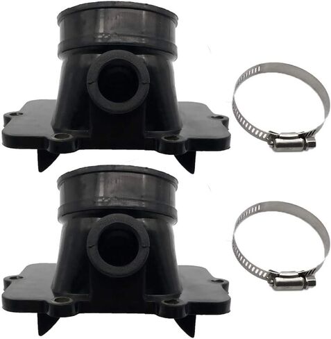 2 حزمة جديدة من المطاط المكربن ​​Carb مدخل المنوع التمهيد Carb لـ Ski-Doo Formula 600 Grand Touring 500 Legend 600 MXZ 500 Summit Sport Snowmobile in Kuwait