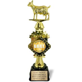 13 "جائزة كبيرة تخصيص كأس الماعز مع نقش على لوحة شخصية ، جوائز مكاتب الماعز المضحك ،" أعظم في كل العصور "للبطل ، أمي ، أبي ، زميل في العمل ، رئيس ، فائز كرة القدم الخيالي in Kuwait