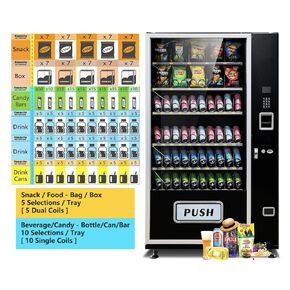 Epex Extra Beverage Beverage Snack Combo Machine مع التحكم في درجة الحرارة الطبقية - G660 in Kuwait