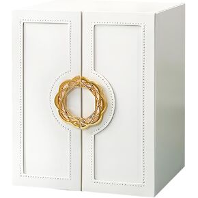 Multi-Functional Jewelry Box, Leather Jewelry Storage Box, Organizer Of Ladies' Rings, Necklaces, Earrings And Bracelets (pink) in Saudi Arabia